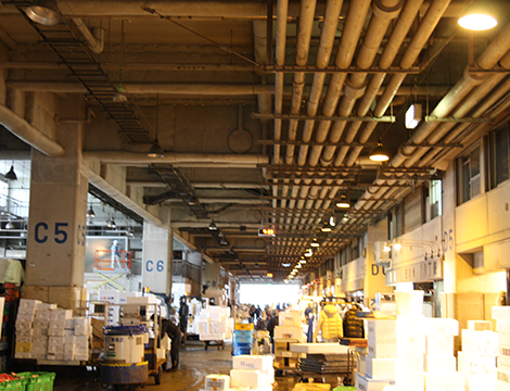 横浜市中央卸売市場本場アスベスト除去工事