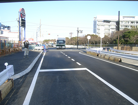 湾岸道路長浜水路橋工事