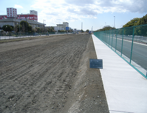 湾岸道路長浜水路橋工事