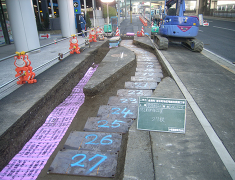 金港町・桜木町地区電線共同溝工事