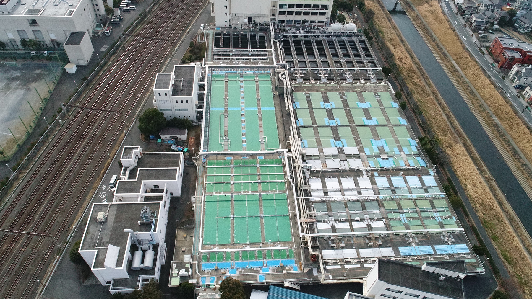 横浜市水再生センター水処理施設(第1系列)覆蓋等整備工事