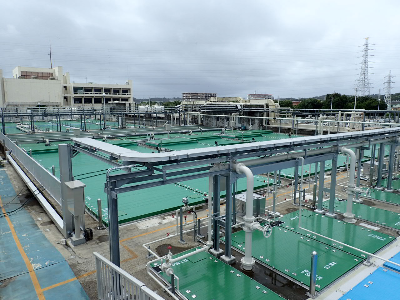 横浜市水再生センター水処理施設(第1系列)覆蓋等整備工事
