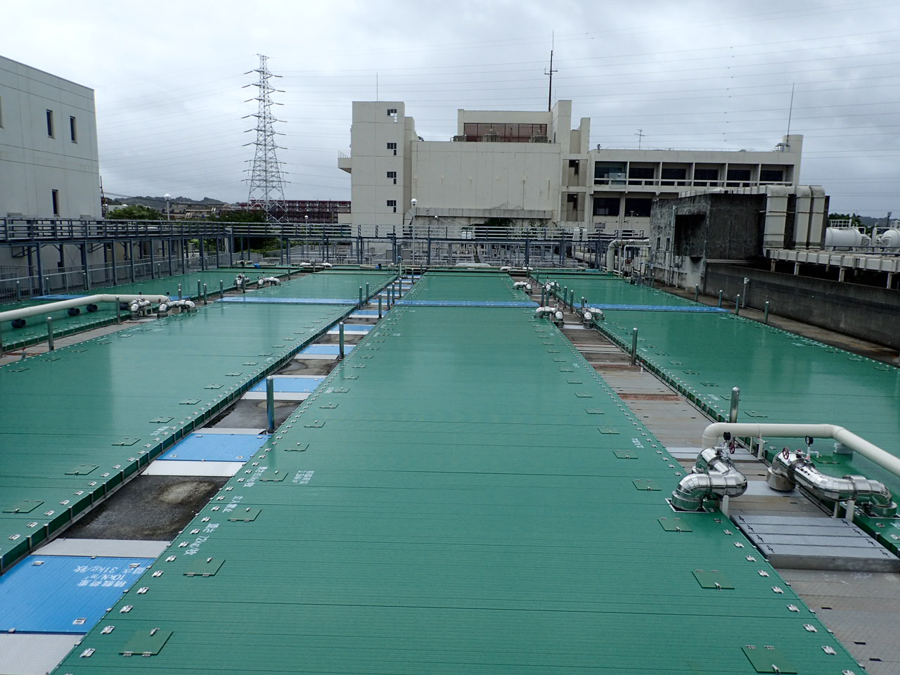 横浜市水再生センター水処理施設(第1系列)覆蓋等整備工事