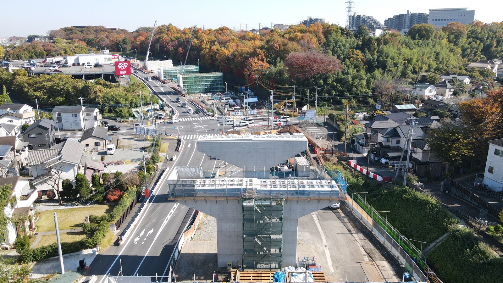 R4国道20号八王子南BP大船寺田高架橋下部その9工事